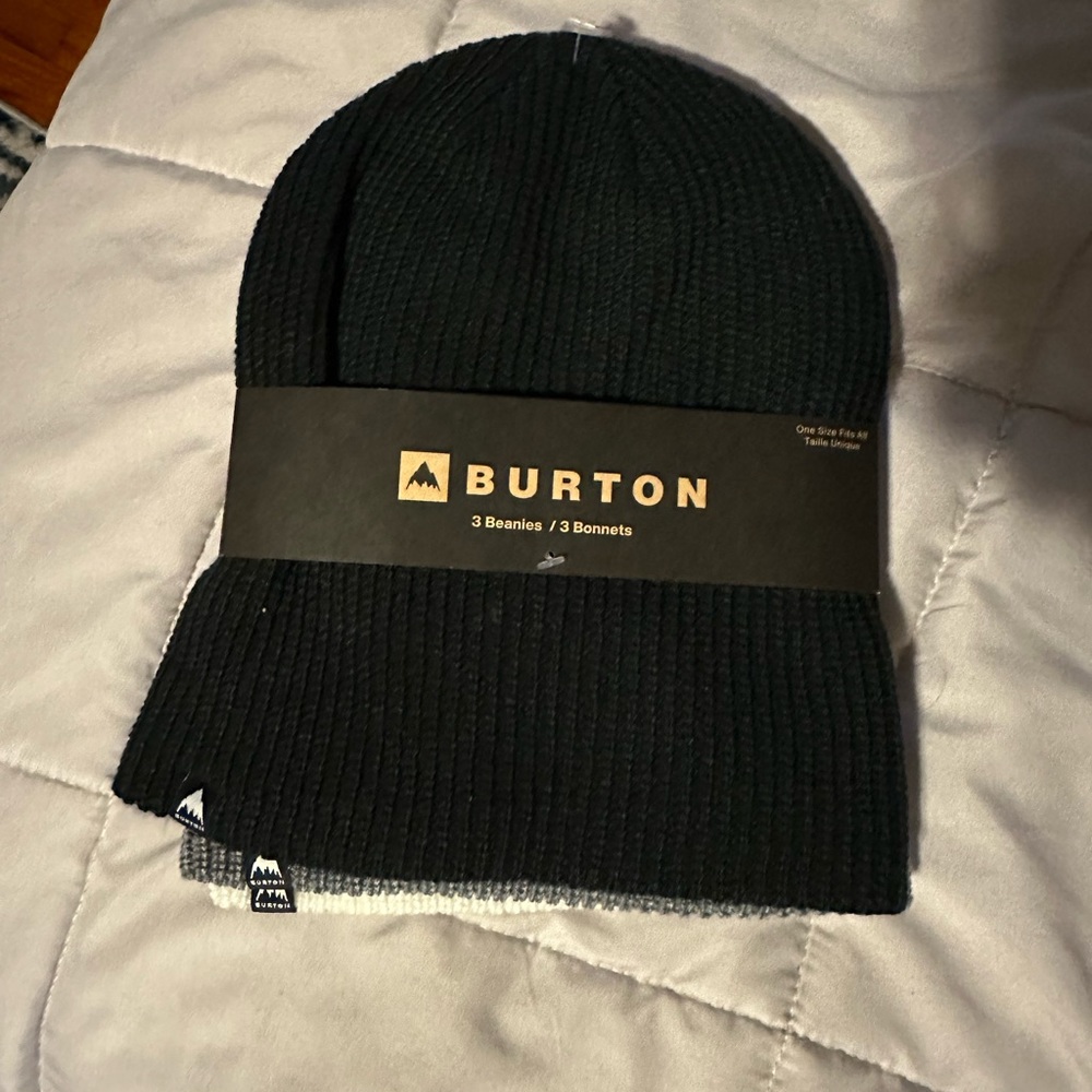 Burton snowboards beanie 3 pack